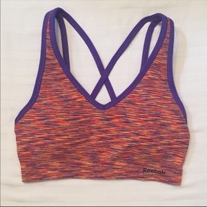 🤩Reebok Women's Melange Crossback Sports Bra S